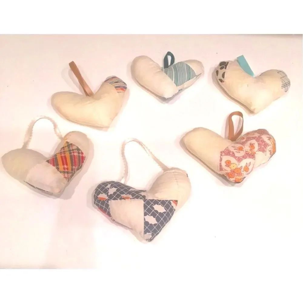 Vintage Quilted Hearts